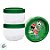 Conjunto Organizador Gire e Trave - Minnie Futebol - Verde - 155ml - Disney Original - 1 unidade - Plasútil - Rizzo - Imagem 5