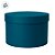 Caixa Acrílica Redonda - Azul Petrus - 20cm - 1 unidade - Rizzo - Imagem 2