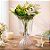 Vaso Decorativo - Slim - Transparente - 17cm - 1 unidade - Rizzo - Imagem 1
