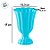 Vaso Decorativo - Slim - Azul Bebê - 17cm - 1 unidade - Rizzo - Imagem 3