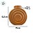 Vaso Decorativo - Orbe - Caramelo - 15cm - 1 unidade - Rizzo - Imagem 3