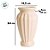 Vaso Decorativo - Imperial - Bege - 24cm - 1 unidade - Rizzo - Imagem 3