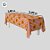 Tolha de Mesa em TNT - 1,40x2,20cm - Xadrez Girassol  - 1 unidade - Rizzo - Imagem 3