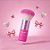 Pincel de Maquiagem Kabuki - Hello Kitty - Rosa - 1 unidade - Rizzo - Imagem 1