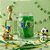 Caneca Acrílica Com Gel Congelante - Brasil - Verde - 400mL - 1 unidade - Rizzo - Imagem 1