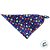 Lenço Caipira M - Festa Junina - Azul Escuro Florido  - 1 unidade - Rizzo - Imagem 3