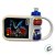 Kit Lancheira Com Garrafa Batman - Branco e Azul - 12x25cm - 250ml  - 1 unidade - Rizzo - Imagem 4