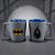 Caneca de Cerâmica Buck Batman - 400ml  - 1 unidade - Zonacriativa - Rizzo - Imagem 1