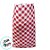 Saquinho para Pipoca e Hot Dog Chita Xadrez - Vermelha - 13,5x23cm - 5 unidades - Rizzo - Imagem 2