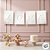 Faixa Decorativa - Love Branco e Rosa - 58x20cm - 1 unidade - Cromus - Rizzo - Imagem 7