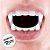 Brinquedo Dentadura de Vampiro - Branca - 4,5x6cm - 5 unidades - Rizzo - Imagem 3