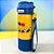 Garrafa Térmica com Canudo Minions - 450ml - 1 unidade - Zonacriativa - Rizzo - Imagem 1