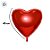 Balão de Festa Microfoil - Coração - Vermelho - 45cm - 1 unidade - Rizzo - Imagem 3
