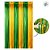 Cortina Decorativa Metalizada Verde e Amarelo - 2m - 1 unidade - Rizzo - Imagem 2