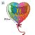 Balão de Festa Microfoil Coração - Colorido - Te Amo - 25cm - 1 unidade - Rizzo - Imagem 3