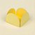 Forminhas Para Doces 4 Pétalas - Amarelo - 3,3x2,3cm - 50 unidades - Rizzo - Imagem 1