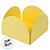 Forminhas Para Doces 4 Pétalas - Amarelo - 3,3x2,3cm - 50 unidades - Rizzo - Imagem 2