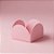 Forminhas Para Doces 4 Pétalas - Rosa Bebê - 3,3x2,3cm - 50 unidades - Rizzo - Imagem 1