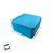 Lata de Metal Quadrada - Azul - 11,5x11,5x5,5cm  - 1 unidade - Rizzo - Imagem 6
