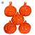 Enfeite Decorativo de Halloween - Abóboras - 45cm - 1 unidade - Rizzo - Imagem 2