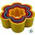 Cortadores Plastico Flor com 5 unidades - Rizzo - Imagem 2