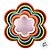 Cortadores Plastico Flor com 5 unidades - Rizzo - Imagem 3