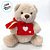 Urso de Pelúcia com Cartinha de Amor - Branco - 23x26x18cm - 1 unidade - Rizzo - Imagem 2