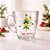 Caneca de Vidro de Natal - Happy Holidays - Modelo 2 - 10x12cm - 340mL - 1 unidade - Rizzo - Imagem 1