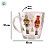 Caneca de Vidro de Natal - Boneco Quebra-Nozes - 10x12cm - 340mL - 1 unidade - Rizzo - Imagem 3