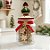 Pote Decorativo de Vidro de Natal - Guinomo - 17x9cm - 300mL - 1 unidade - Rizzo - Imagem 1