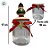 Pote Decorativo de Vidro de Natal - Guinomo - 17x9cm - 300mL - 1 unidade - Rizzo - Imagem 3