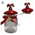 Pote Decorativo de Vidro de Natal - Doce - 14,5x9cm - 300mL - 1 unidade - Rizzo - Imagem 2