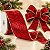Fita Aramada Decorativa de Natal - Vermelha - 6,3cm x 9,14m - 1 unidade - Rizzo - Imagem 1