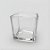 Pote de Vidro Quadrado para Vela - 7x7cm - 1 unidade - Rizzo - Imagem 2