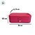 Porta Jóias Portátil com Botão - Rosa Pink - 16cm - 1 unidade - Rizzo - Imagem 3