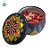 Vela Aromática - Lata Metálica Mandala - Roxo - 7cm - 1 unidade - Rizzo - Imagem 2
