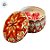 Vela Aromática - Lata Metálica Mandala - Vermelho - 7cm - 1 unidade - Rizzo - Imagem 2