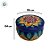 Vela Aromática - Lata Metalizada Mandala - Roxo - 6cm - 1 unidade - Rizzo - Imagem 3