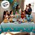 Toalha de Mesa de Papel - Fundo do Mar - 220x120cm - 1 unidade - Regina - Rizzo - Imagem 4