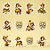 Mini Personagens Decorativos - Rubble - Patrulha Canina - 6x8cm - 12 unidades - Regina - Rizzo - Imagem 1