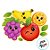 Kit Decorativo - Frutinhas - 60x40cm - 1 unidade - Regina - Rizzo - Imagem 2