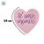 Adesivo Coração Te Amo Mamãe - Ref.2519 - Hot Stamping - 4cm - 20 unidades - Stickr - Rizzo - Imagem 3