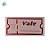Adesivo Vale Rosa - Ref.2527 - Hot Stamping - 4cm - 20 unidades - Stickr - Rizzo - Imagem 2