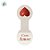 Lacre Adesivo Transparente Com Amor - Ref.2541 - Hot Stamping - 7,5cm - 20 unidades - Stickr - Rizzo - Imagem 2