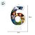 Vela - Encanto N°6 - 8cm - 1 unidade - Disney Original - Rizzo - Imagem 3