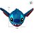 Pelúcia Stitch de Apertar - 7cm - 1 unidade - Disney Original - Rizzo - Imagem 3