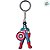 Chaveiro Emborrachado Capitão América - Vingadores - 6cm - 1 unidade - Disney Original - Rizzo - Imagem 2