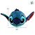 Brinquedo Squish Pelúcia - Stitch - 8cm - 1 unidade - Disney Original - Rizzo - Imagem 3