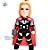 Chaveiro 3D Thor - Vingadores - 8cm - 1 unidade - Disney Original - Rizzo - Imagem 2