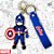 Chaveiro 3D Capitão América - Vingadores - 8cm - 1 unidade - Disney Original - Rizzo - Imagem 1